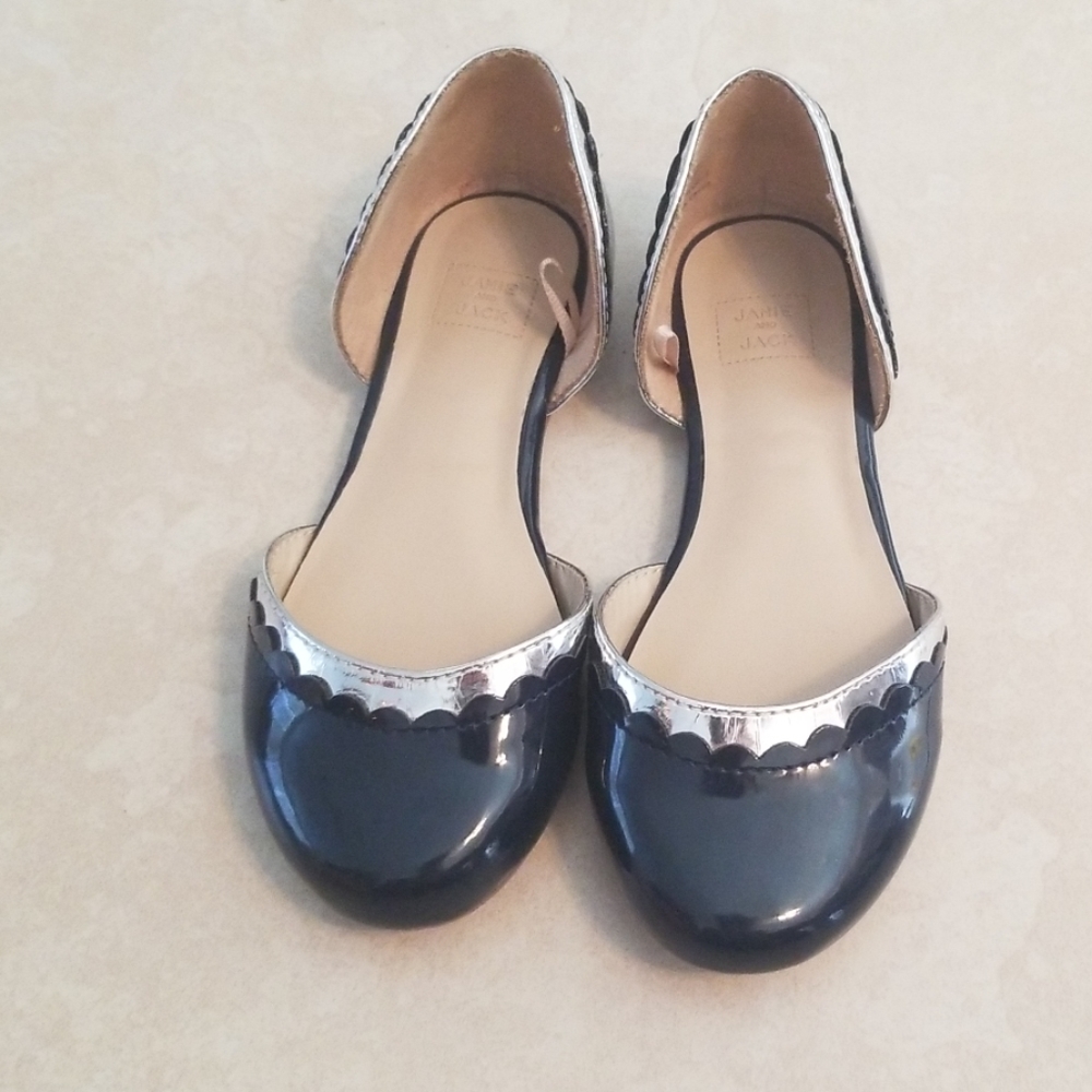 Janie & Jack Size 10 Girls Flats